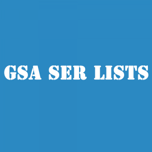 Gsa ser verified list